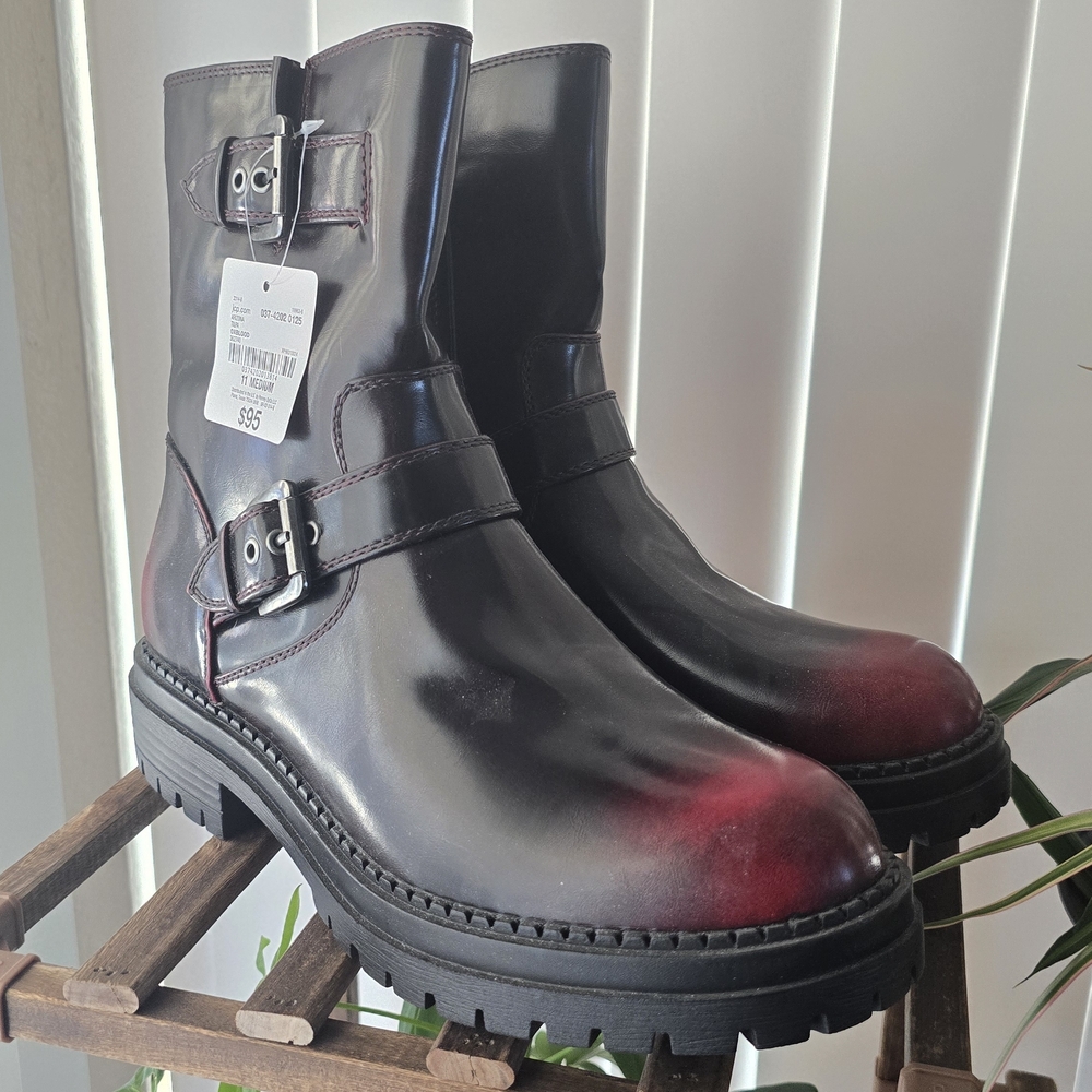 NWT Arizona Moto Boots Sz 11